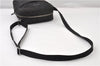 Authentic GUCCI Shoulder Cross Body Bag GG Canvas Leather 122759 Black 0019G