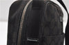 Authentic GUCCI Shoulder Cross Body Bag GG Canvas Leather 122759 Black 0019G