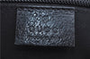 Authentic GUCCI Shoulder Cross Body Bag GG Canvas Leather 122759 Black 0019G
