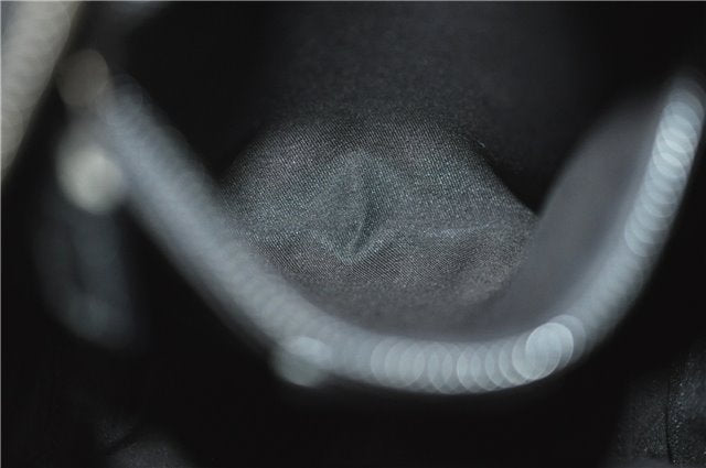 Authentic GUCCI Shoulder Cross Body Bag GG Canvas Leather 122759 Black 0019G