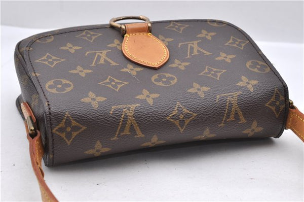 Auth Louis Vuitton Monogram Saint Cloud MM Shoulder Cross Bag M51243 LV 0020D