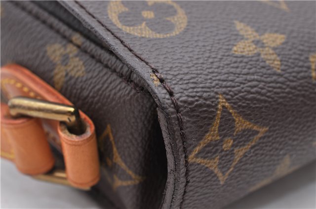 Auth Louis Vuitton Monogram Saint Cloud MM Shoulder Cross Bag M51243 LV 0020D