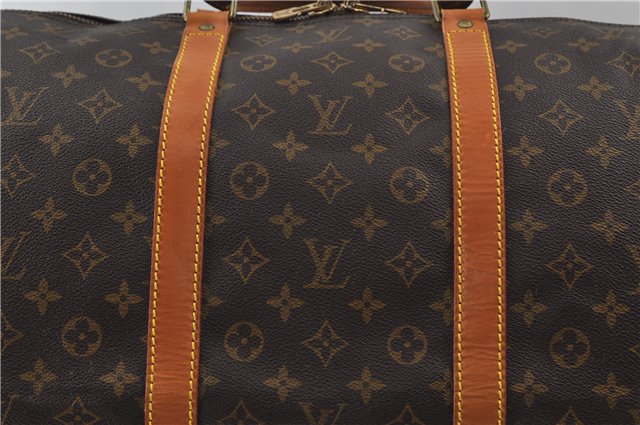 Authentic Louis Vuitton Monogram Keepall 60 Travel Boston Bag M41422 LV 0020E