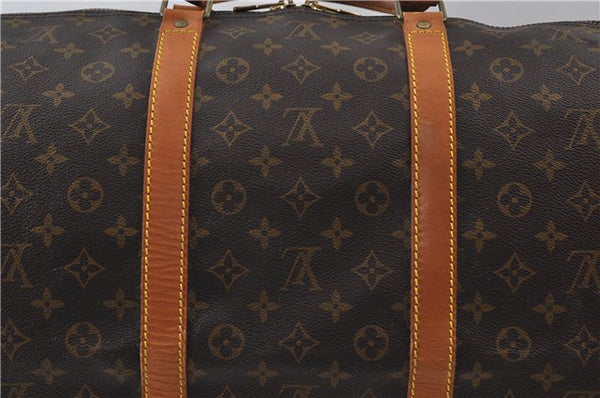 Authentic Louis Vuitton Monogram Keepall 60 Travel Boston Bag M41422 LV 0020E