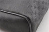 Authentic GUCCI Micro GG PVC Leather Shoulder Cross Body Bag Purse Black 0020G