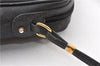 Authentic GUCCI Micro GG PVC Leather Shoulder Cross Body Bag Purse Black 0020G