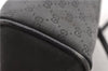 Authentic GUCCI Micro GG PVC Leather Shoulder Cross Body Bag Purse Black 0020G
