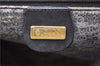 Authentic GUCCI Micro GG PVC Leather Shoulder Cross Body Bag Purse Black 0020G
