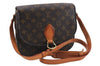 Auth Louis Vuitton Monogram Saint Cloud GM Shoulder Cross Bag M51242 LV 0021E