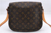 Auth Louis Vuitton Monogram Saint Cloud GM Shoulder Cross Bag M51242 LV 0021E