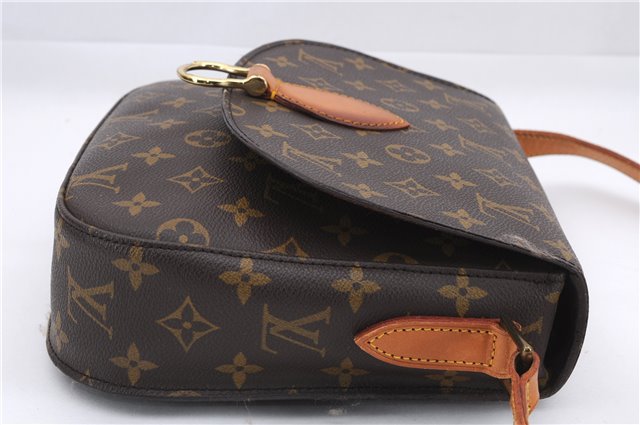 Auth Louis Vuitton Monogram Saint Cloud GM Shoulder Cross Bag M51242 LV 0021E