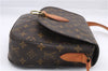 Auth Louis Vuitton Monogram Saint Cloud GM Shoulder Cross Bag M51242 LV 0021E