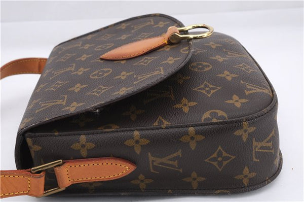 Auth Louis Vuitton Monogram Saint Cloud GM Shoulder Cross Bag M51242 LV 0021E