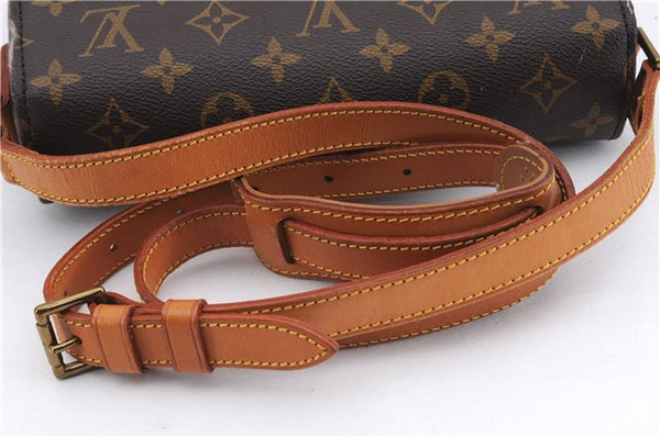 Auth Louis Vuitton Monogram Saint Cloud GM Shoulder Cross Bag M51242 LV 0021E