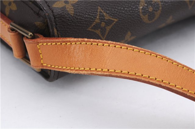 Auth Louis Vuitton Monogram Saint Cloud GM Shoulder Cross Bag M51242 LV 0021E