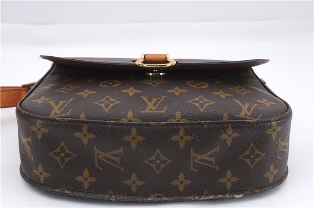 Auth Louis Vuitton Monogram Saint Cloud GM Shoulder Cross Bag M51242 LV 0021E