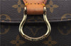 Auth Louis Vuitton Monogram Saint Cloud GM Shoulder Cross Bag M51242 LV 0021E