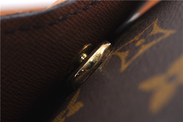 Auth Louis Vuitton Monogram Saint Cloud GM Shoulder Cross Bag M51242 LV 0021E