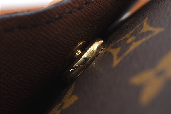 Auth Louis Vuitton Monogram Saint Cloud GM Shoulder Cross Bag M51242 LV 0021E