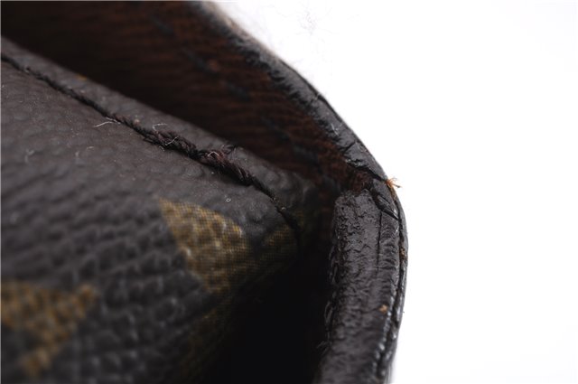 Auth Louis Vuitton Monogram Saint Cloud GM Shoulder Cross Bag M51242 LV 0021E