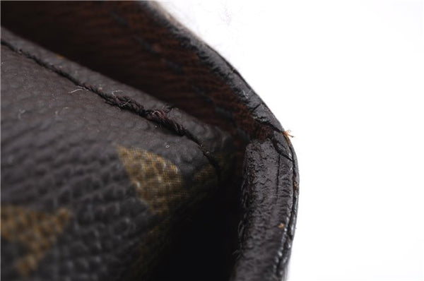 Auth Louis Vuitton Monogram Saint Cloud GM Shoulder Cross Bag M51242 LV 0021E