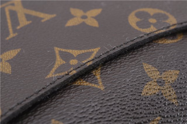 Auth Louis Vuitton Monogram Saint Cloud GM Shoulder Cross Bag M51242 LV 0021E