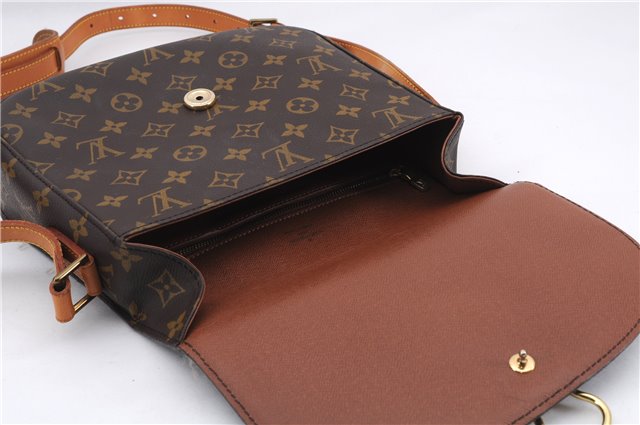 Auth Louis Vuitton Monogram Saint Cloud GM Shoulder Cross Bag M51242 LV 0021E