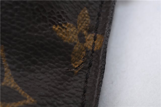 Auth Louis Vuitton Monogram Saint Cloud GM Shoulder Cross Bag M51242 LV 0021E