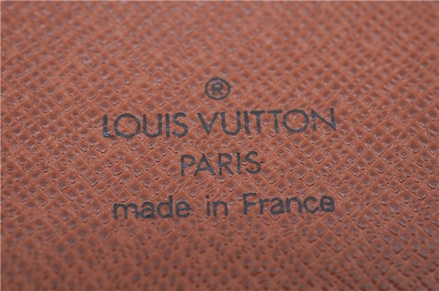 Auth Louis Vuitton Monogram Saint Cloud GM Shoulder Cross Bag M51242 LV 0021E