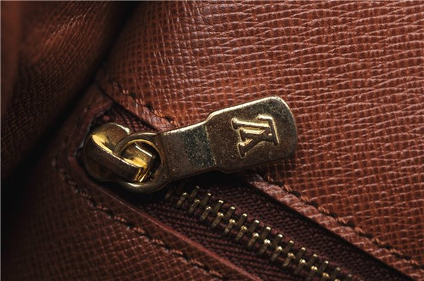 Auth Louis Vuitton Monogram Saint Cloud GM Shoulder Cross Bag M51242 LV 0021E