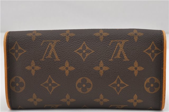 Authentic Louis Vuitton Monogram Pochette Twin PM Shoulder Bag M51854 LV 0021F