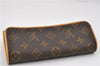 Authentic Louis Vuitton Monogram Pochette Twin PM Shoulder Bag M51854 LV 0021F