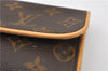 Authentic Louis Vuitton Monogram Pochette Twin PM Shoulder Bag M51854 LV 0021F