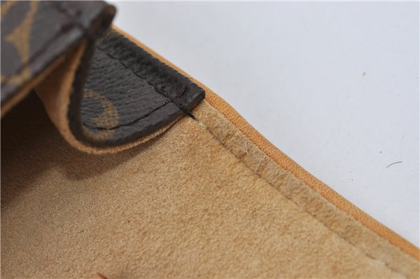 Authentic Louis Vuitton Monogram Pochette Twin PM Shoulder Bag M51854 LV 0021F