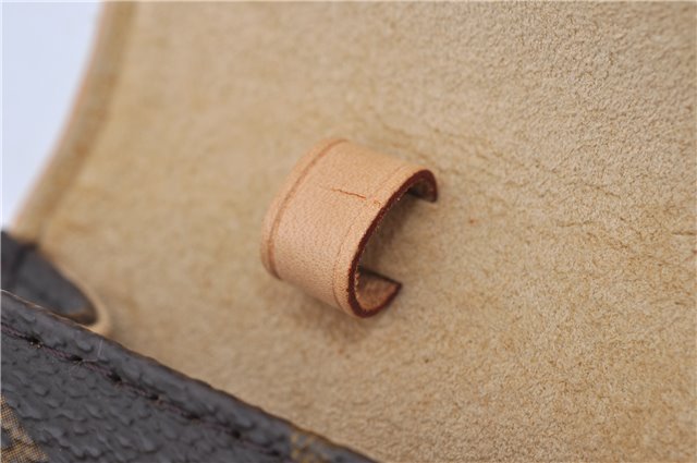 Authentic Louis Vuitton Monogram Pochette Twin PM Shoulder Bag M51854 LV 0021F