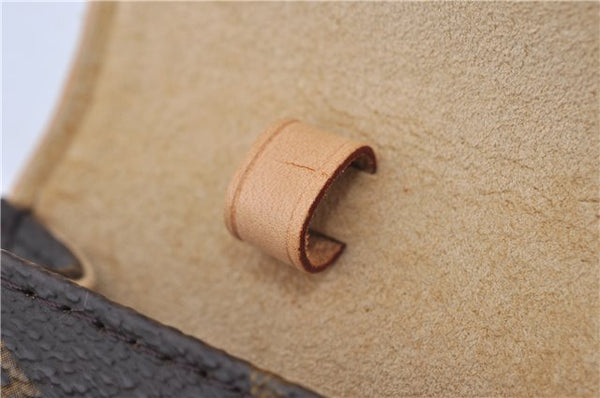 Authentic Louis Vuitton Monogram Pochette Twin PM Shoulder Bag M51854 LV 0021F