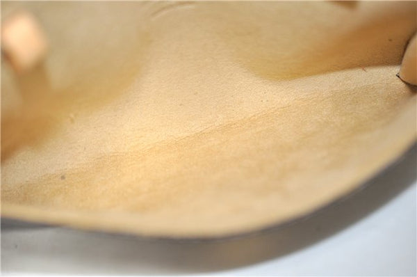 Authentic Louis Vuitton Monogram Pochette Twin PM Shoulder Bag M51854 LV 0021F