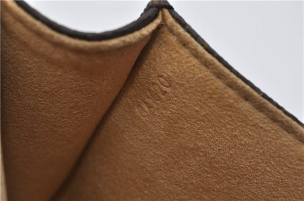 Authentic Louis Vuitton Monogram Pochette Twin PM Shoulder Bag M51854 LV 0021F