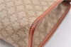 Authentic CELINE Macadam Blason Pattern Clutch Hand Bag PVC Leather Beige 0021G