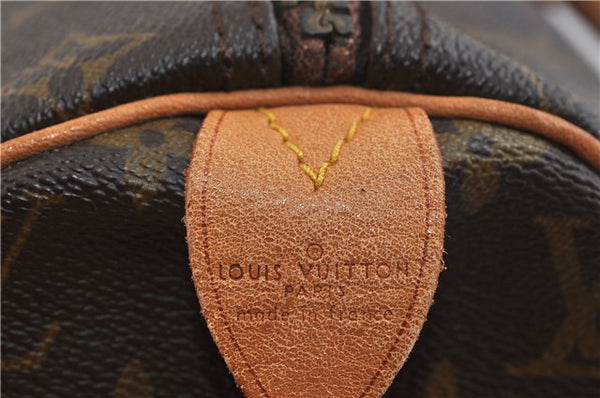 Authentic Louis Vuitton Monogram Speedy 40 Hand Bag M41522 LV 0022D