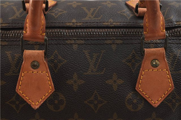 Authentic Louis Vuitton Monogram Speedy 40 Hand Bag M41522 LV 0022D