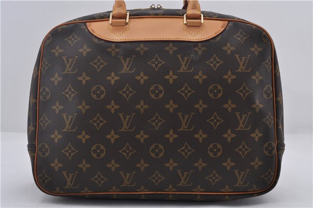 Authentic Louis Vuitton Monogram Trouville Hand Bag Purse M42228 LV 0022E