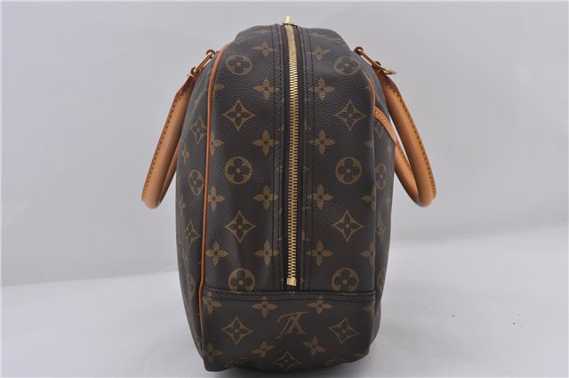 Authentic Louis Vuitton Monogram Trouville Hand Bag Purse M42228 LV 0022E