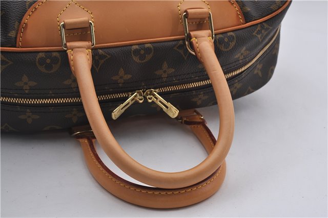 Authentic Louis Vuitton Monogram Trouville Hand Bag Purse M42228 LV 0022E