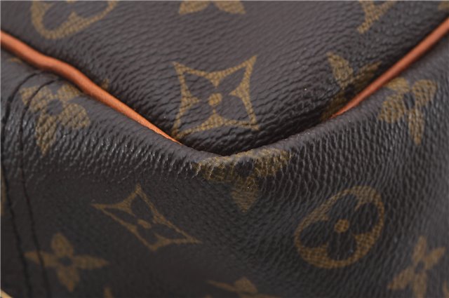 Authentic Louis Vuitton Monogram Trouville Hand Bag Purse M42228 LV 0022E