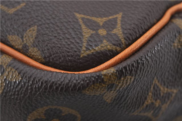 Authentic Louis Vuitton Monogram Trouville Hand Bag Purse M42228 LV 0022E