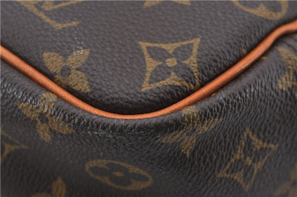 Authentic Louis Vuitton Monogram Trouville Hand Bag Purse M42228 LV 0022E
