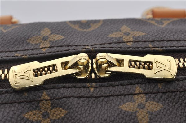 Authentic Louis Vuitton Monogram Trouville Hand Bag Purse M42228 LV 0022E