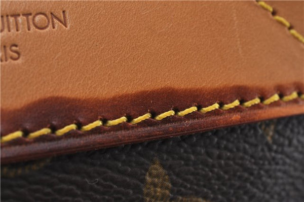 Authentic Louis Vuitton Monogram Trouville Hand Bag Purse M42228 LV 0022E