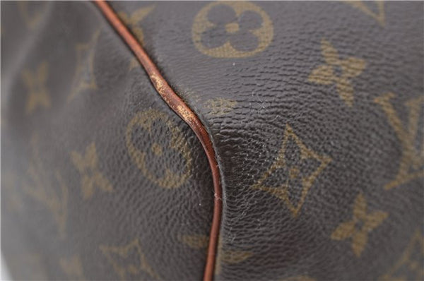 Authentic Louis Vuitton Monogram Speedy 35 Hand Bag M41524 LV 0023D